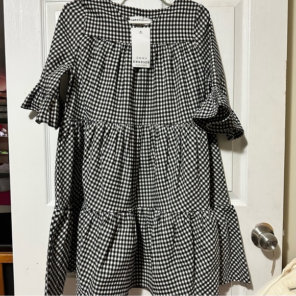 NWT Emma Knudsen Gingham Dress - Picture 3 of 3